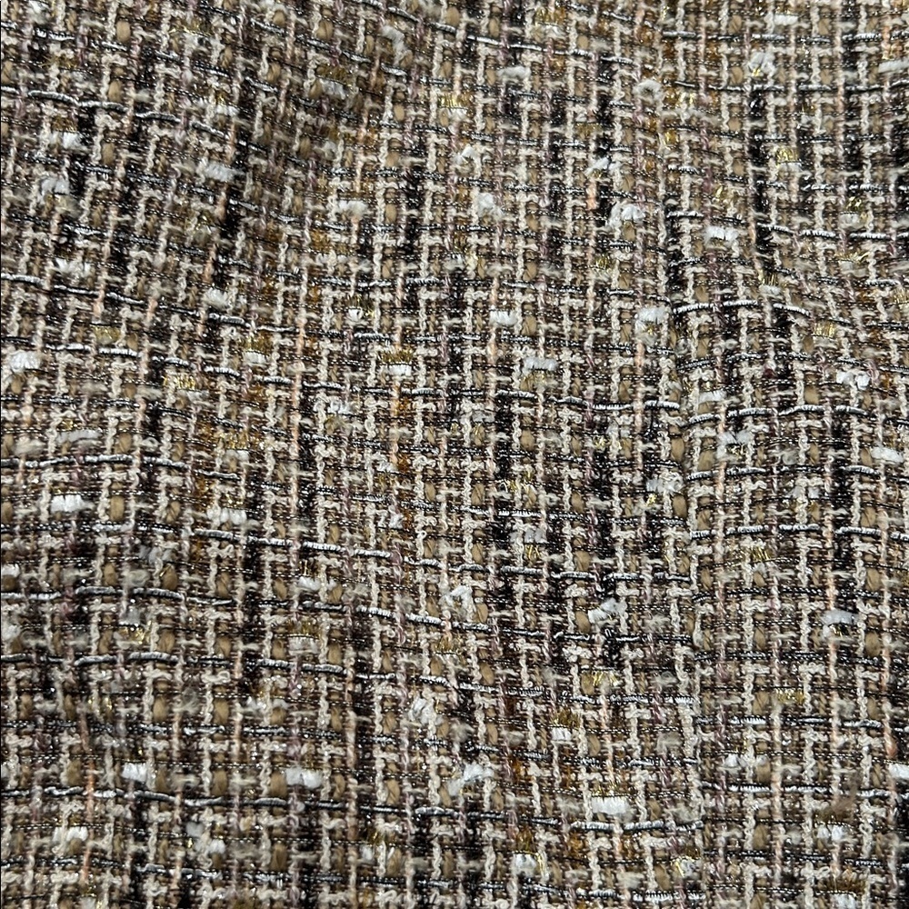 Talbots Gold Tweed Shimmer Blazer - Picture 8 of 8